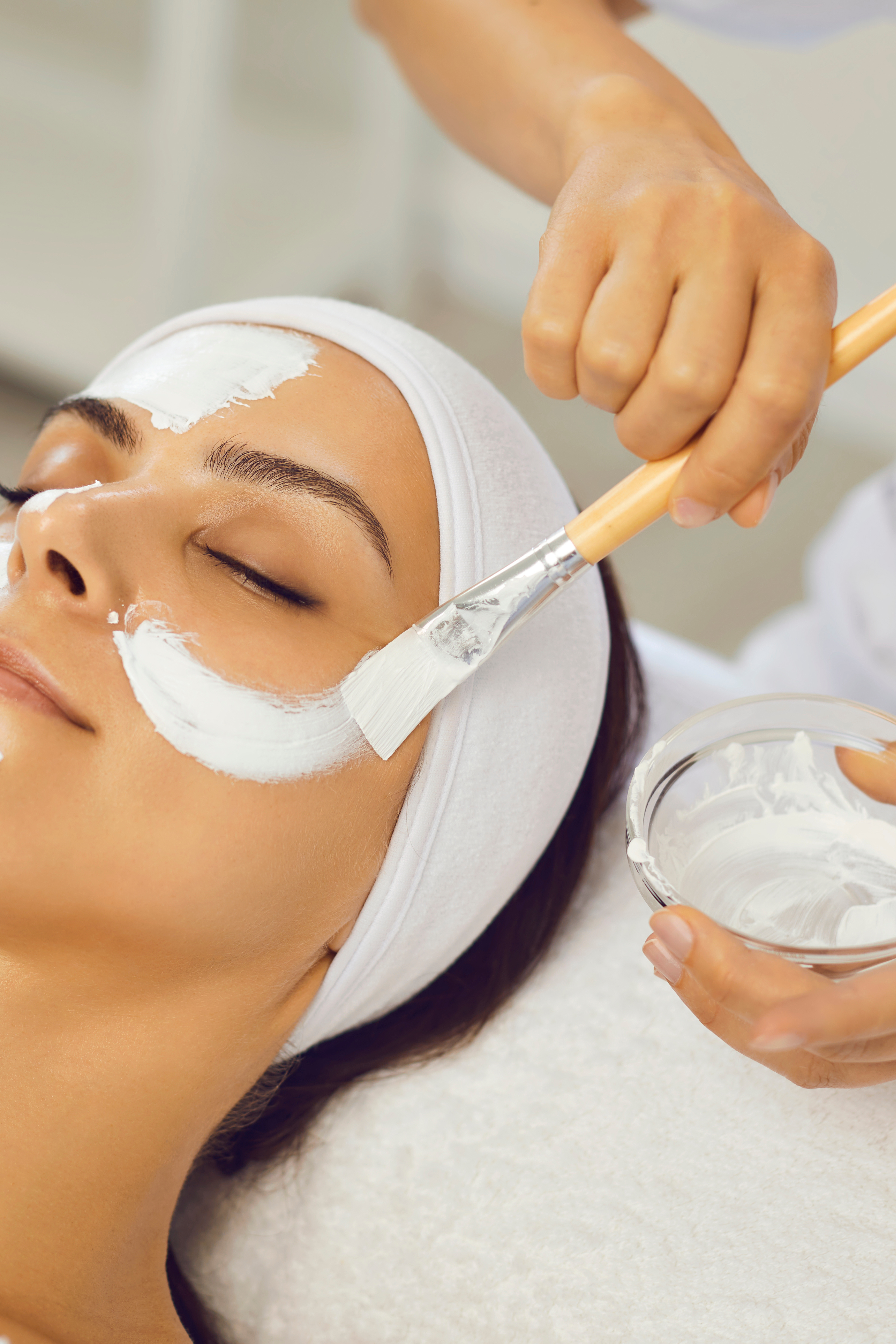 crystal collagen facial lifts skin