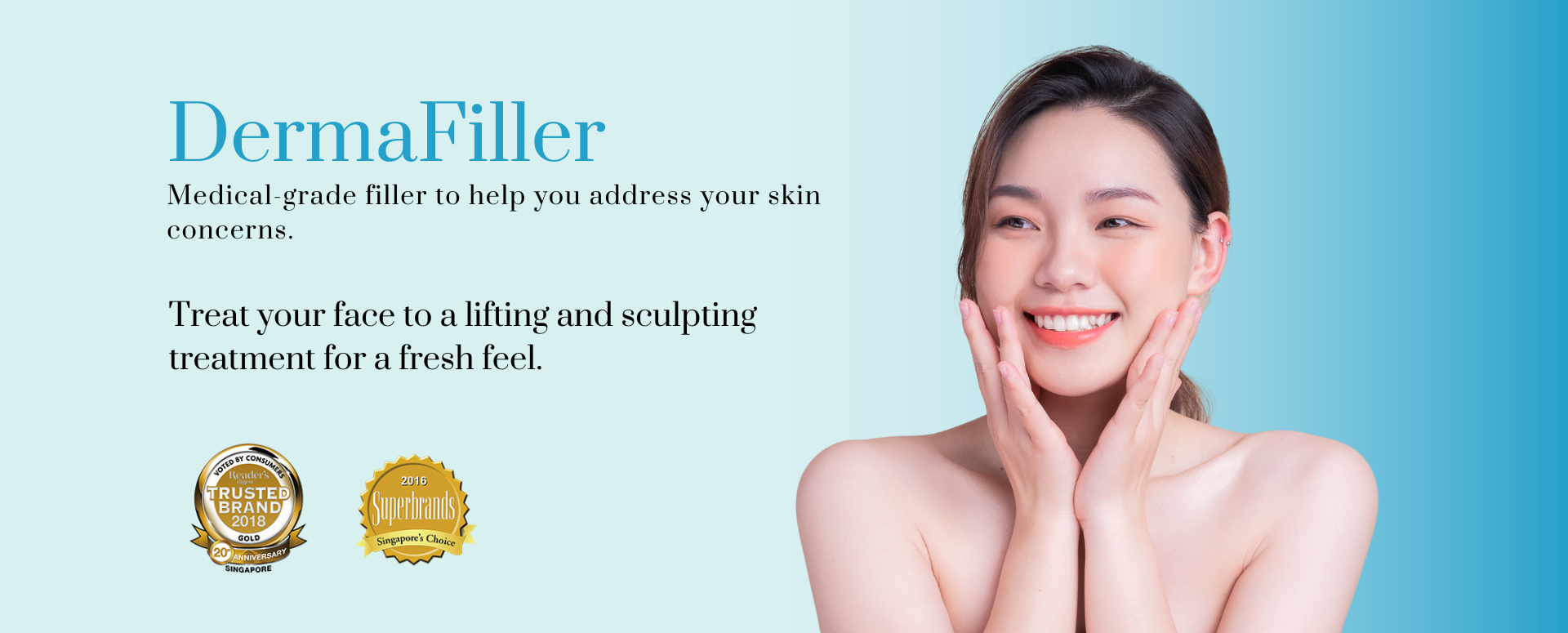 Dermafiller is a medical grade filler to help you address your skin concerns